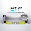 Letsshave Pro 7 Max Razor Cartridges For Men-Pack Of 2