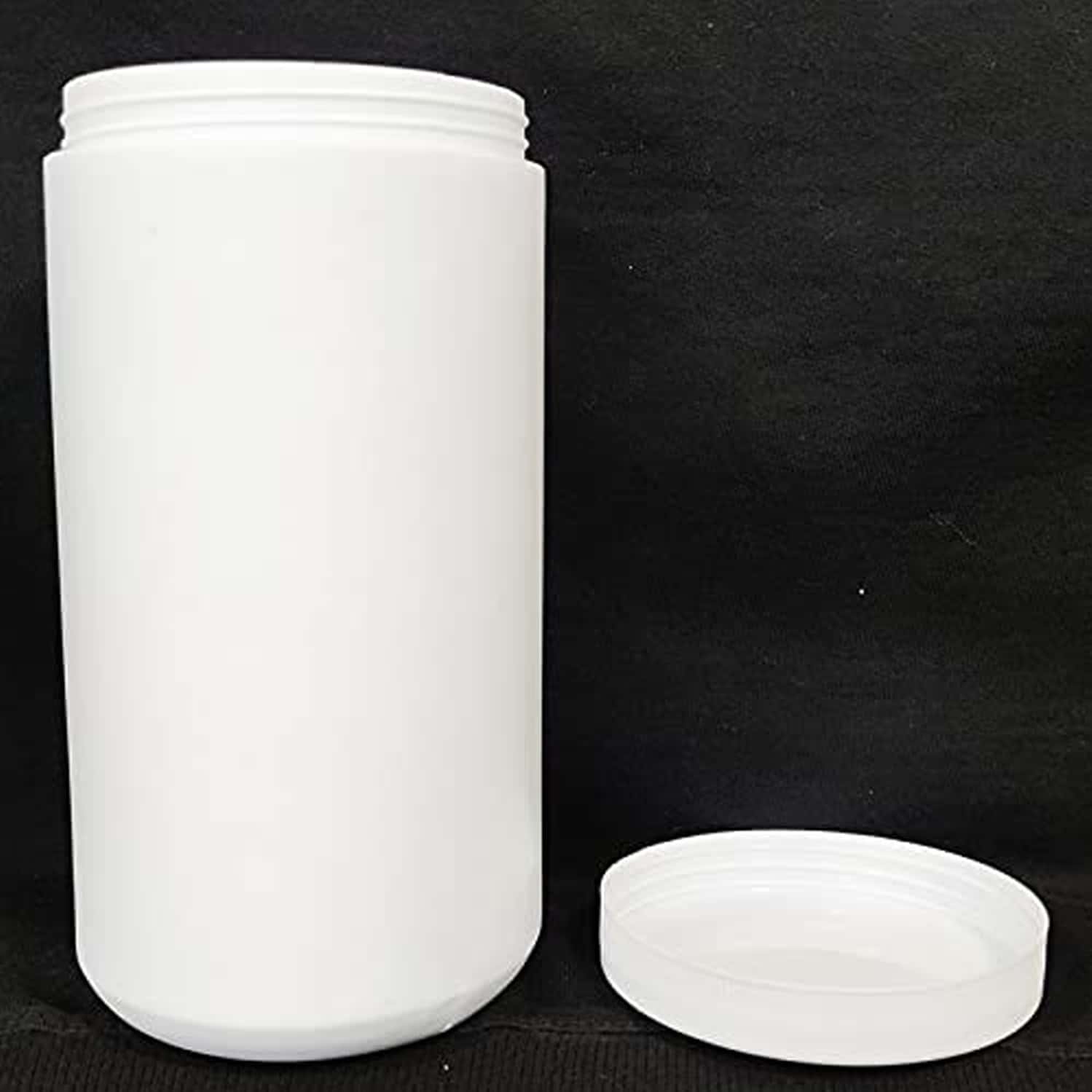 Patco - 1000ml White Hdpe Empty Bottle For Capsules | Tablets | & Ayurvedic Powder Storage (12 Pcs)