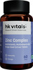 Hk Vitals Zinc Supplements (60 Tablets) | With Vitamin C | Vitamin D3