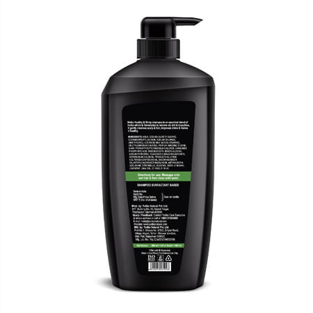 Nisha Healthy & Shiny Shampoo 650ml | Avocado & Brahmi Shampoo For Strong Beautiful Hair