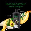Nisha Healthy & Shiny Shampoo 650ml | Avocado & Brahmi Shampoo For Strong Beautiful Hair