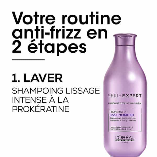 L'oreal Professionnel Liss Unlimited Prokeration Shampoo - 300 Ml