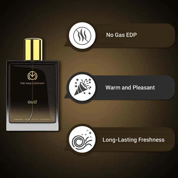 The Man Company Oud Perfume For Men - Edp For Men ( Eau De Parfum) - 100Ml