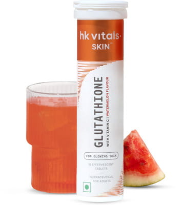 Buy HK VITALS GLUTATHIONE (WATERMELON | 15 EFFERVESCENT TABLETS)