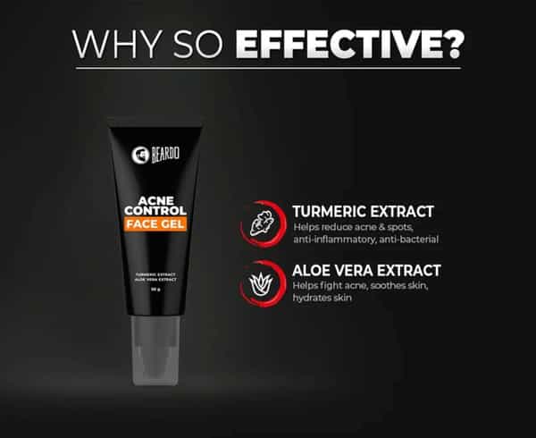 Beardo Acne Control Face Gel - 50 Gm
