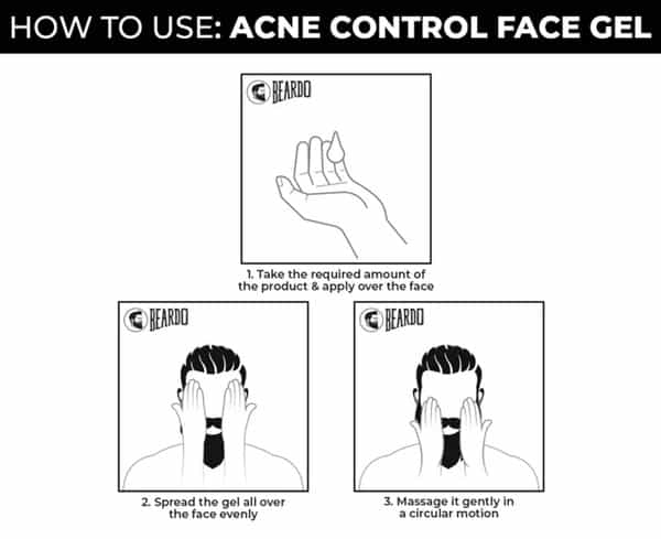 Beardo Acne Control Face Gel - 50 Gm
