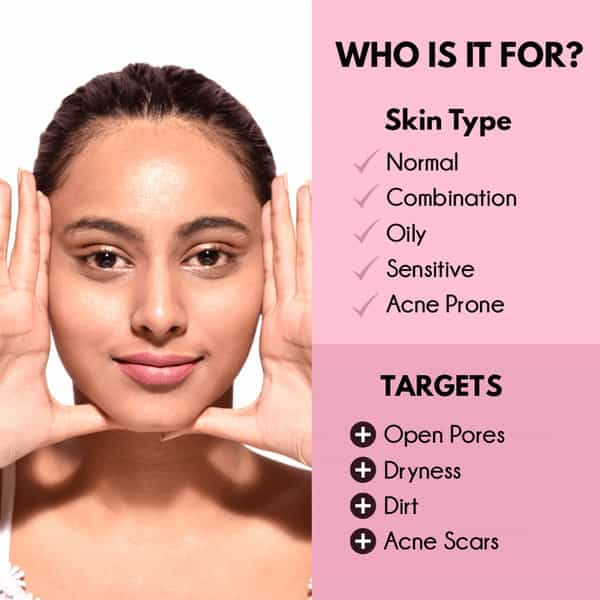Auli Fruity Fresh Strawberry And Walnet Rich Deep Cleansing Pore Minimising Face Wash - 100Ml