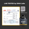 Nutrabay Gold Tri Blend Whey Protein Powder - 25G Protein | 5.5G Bcaa - 2Kg | Malai Kulfi