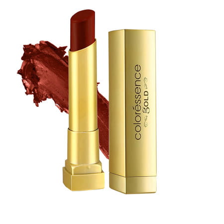 Coloressence Matte Intense Lip Color Non Sticky Waterproof Satin Finish Lipstick - Crimson Magic 8gm
