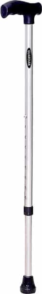 Guardian Walking Stick For Patients | Unisex | Adjustable | Steel | Grey