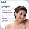 Gubb Usa Derma Roller 0.5Mm For Face Acne Scars Skin Ageing Titanium Micro Needles Red Color