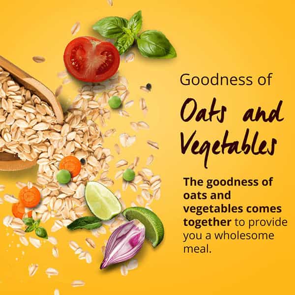 Saffola Masala Oats Tasty Evening Snack Classic Masala 500 Gm
