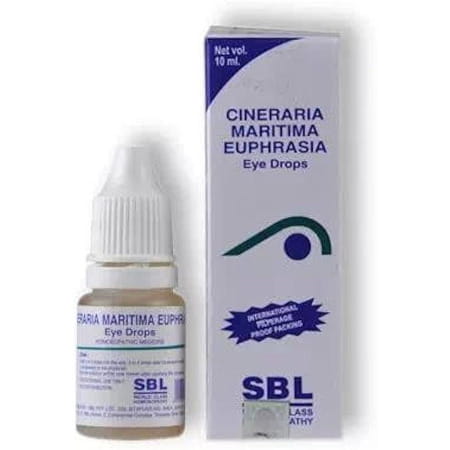 Sbl Cineraria Maritima Euphrasia Eye Drop 10 Ml Pack Of 3