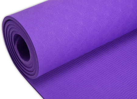 Zustle Extra Thick Yoga Mat 10 Mm- Purple