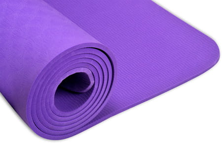 Zustle Extra Thick Yoga Mat 10 Mm- Purple