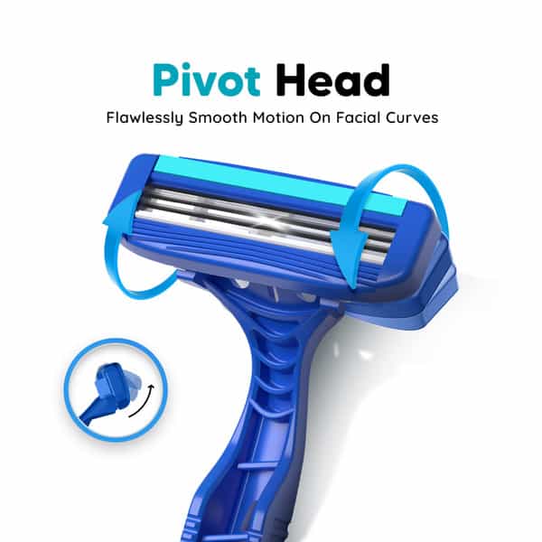 Letsshave Evior 3 Plus Disposable Razor- Pack Of 3