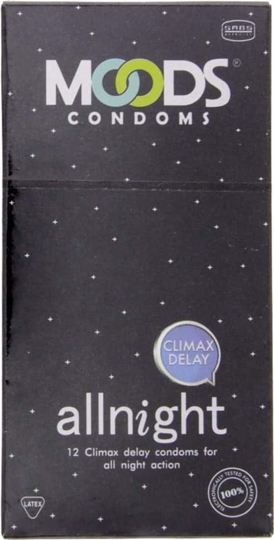 Moods All Night Box Of 12 Condoms