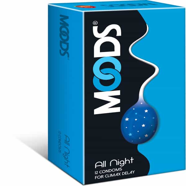 Moods All Night Box Of 12 Condoms