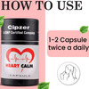 Cipzer Heart Calm Capsule|Ensures Relief From Heart Stress(Pack Of 1)-60 Capsules