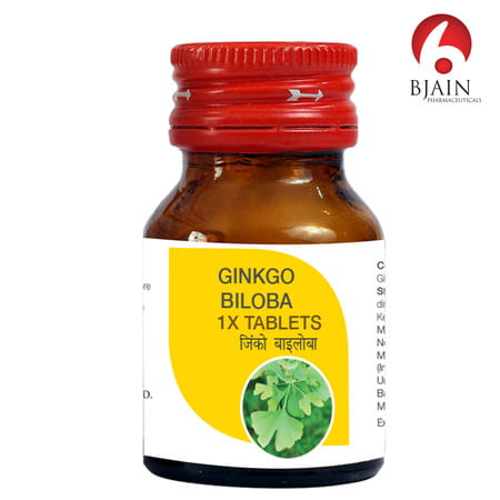 Bjain Gingko Biloba 1x Tablets - 25gm