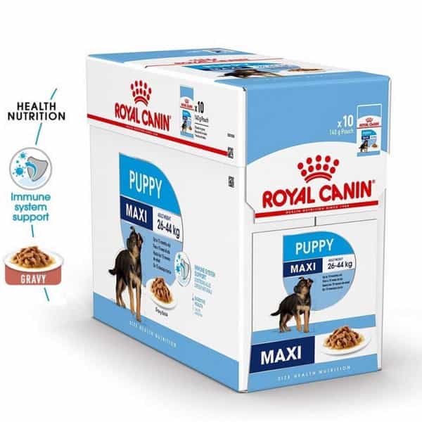 Aquatic Kart Royal Canin Maxi Puppy Gravy Wet Pouch
