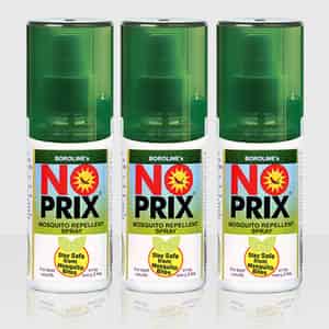 Boroline Norpix Ayurvedic Personal Mosquito Repellent Spray 100 Ml X 3 (pack Of 3)