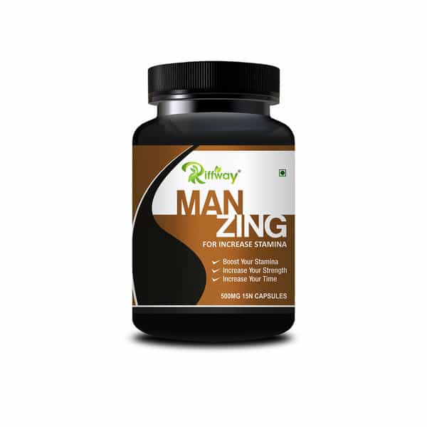 Man Zing Herbal Capsules For Makes Orgasm Powerful & Intensive Extra Pleasure (15 Capsules)