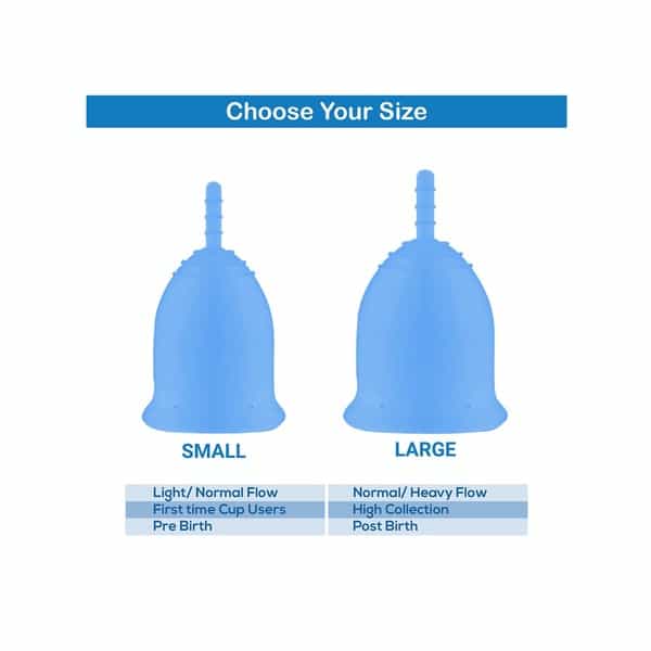 Sanfe Reusable  Menstrual Cup Small/Medium