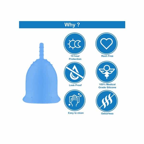 Sanfe Reusable  Menstrual Cup Small/Medium