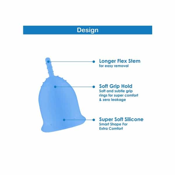 Sanfe Reusable  Menstrual Cup Small/Medium