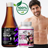 Weight Loss Syrup & Weight Loss Capsules - 100% Ayurvedic (200Ml+100Gm)