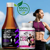 Weight Loss Syrup & Weight Loss Capsules - 100% Ayurvedic (200Ml+100Gm)
