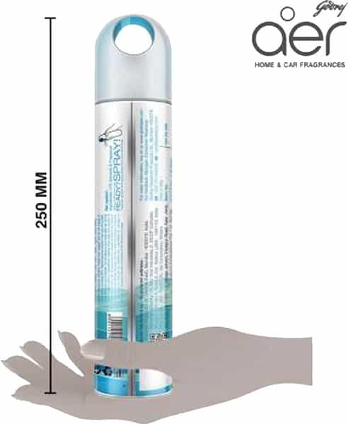 Godrej Aer Home Freshener Spray Cool Surf Blue - Pack Of 2 (2*240Ml)