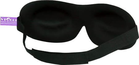 Viaggi 3d Printed Eye Mask-Black