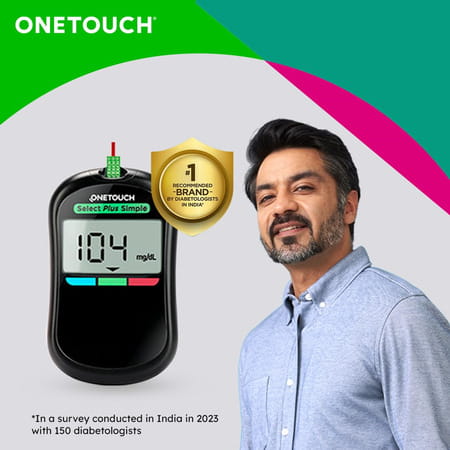 Onetouch Select Plus 50 Test Strips With 50 Onetouch Ultrasoft 2 Lancets (Pack Of 2) 25 Lancets