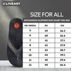 Liveasy Ortho Care Acupressure Slippers - Men (Black) Size 9
