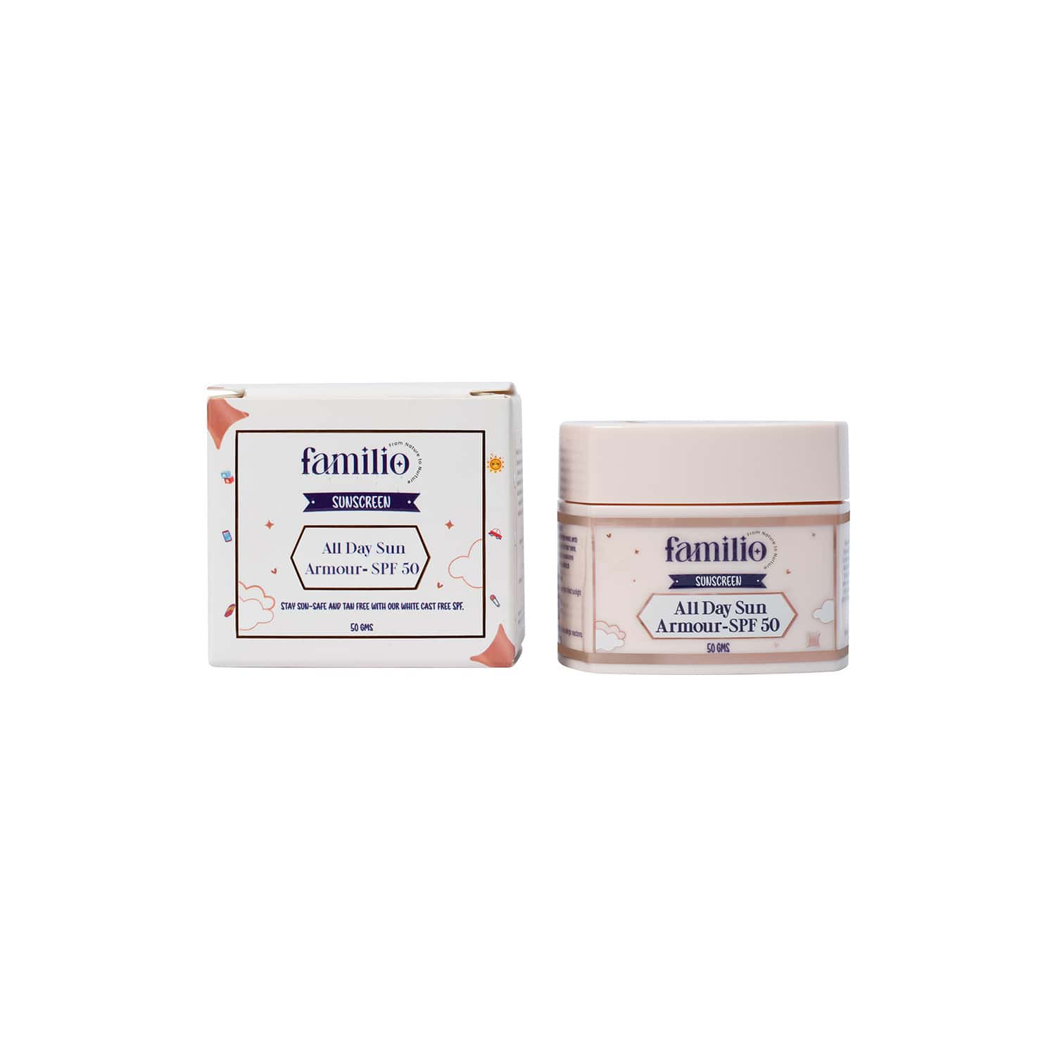 Familio All Day Sun Armour Spf-50 - 50g