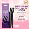 Mom & World Shaverush Women Precision Face Razors-5 In 1 - Pack Of 3