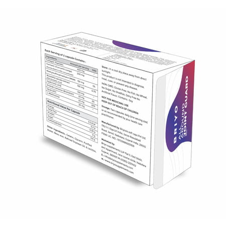 Briyo All Around Joint Guard - Advanced Joint Support - 30 Capsules