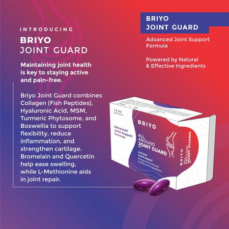 Briyo All Around Joint Guard - Advanced Joint Support - 30 Capsules