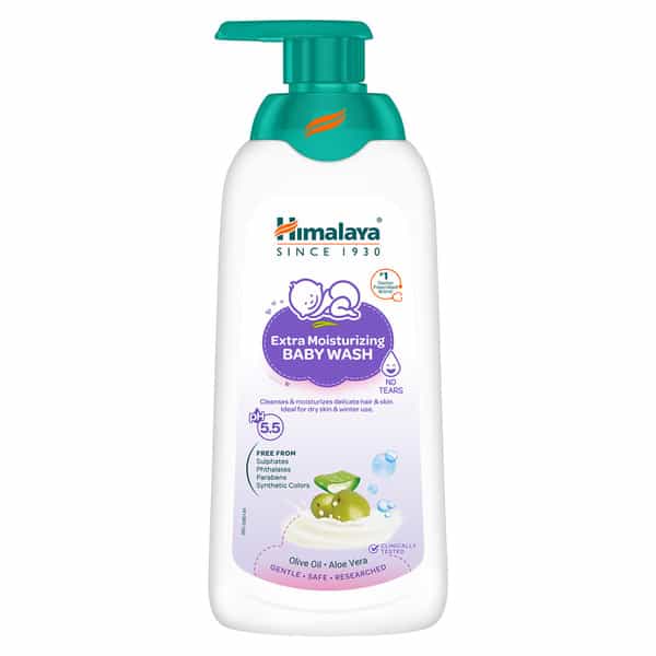 Himalaya Baby Extra Moisturizing Baby Wash Bottle Of 400 Ml