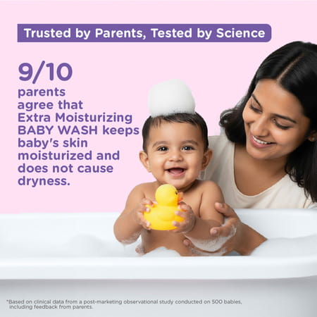 Himalaya Baby Extra Moisturizing Baby Wash Bottle Of 400 Ml