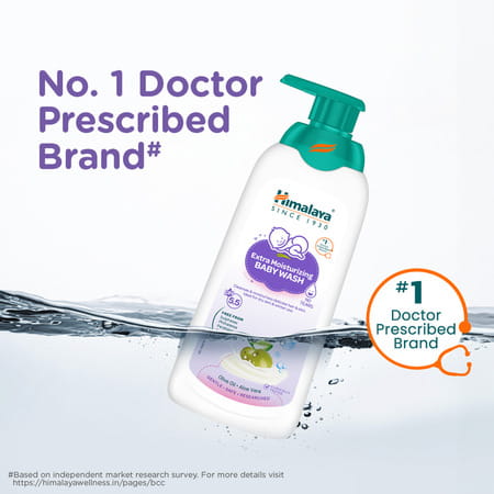 Himalaya Baby Extra Moisturizing Baby Wash Bottle Of 400 Ml