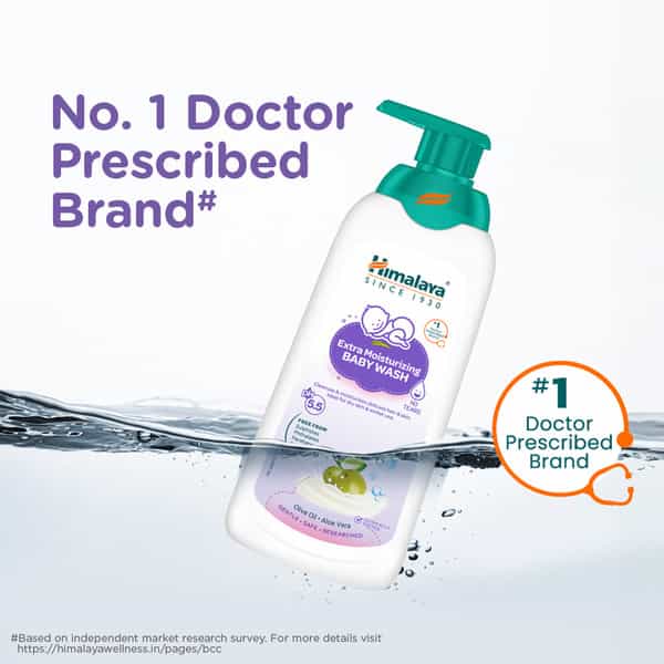 Himalaya Baby Extra Moisturizing Baby Wash Bottle Of 400 Ml