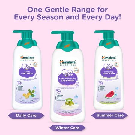 Himalaya Baby Extra Moisturizing Baby Wash Bottle Of 400 Ml