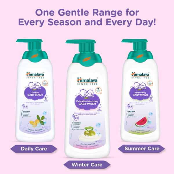 Himalaya Baby Extra Moisturizing Baby Wash Bottle Of 400 Ml