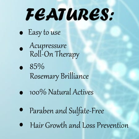 Ktein 100% Plant-Based Active Intensive Hair Treatment Serum With Acupressure Roll-On 20ml