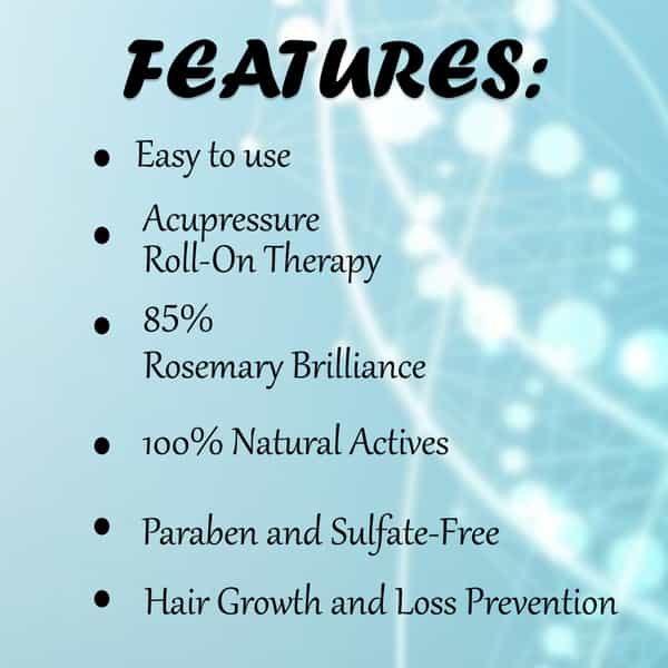 Ktein 100% Plant-Based Active Intensive Hair Treatment Serum With Acupressure Roll-On 20Ml