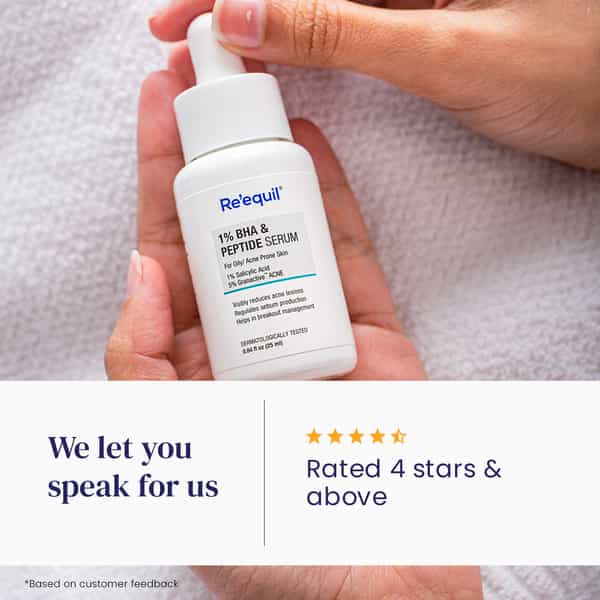 Re'equil 1% Bha & Peptide Salicylic Acid Serum