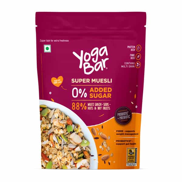 Yoga Bar No Added Sugar Muesli 400G